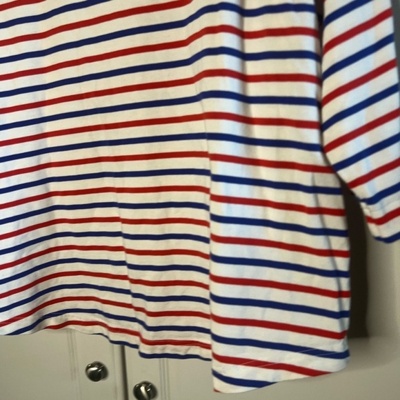 J. Crew Striped Oversized Tee - Picture 11 of 11